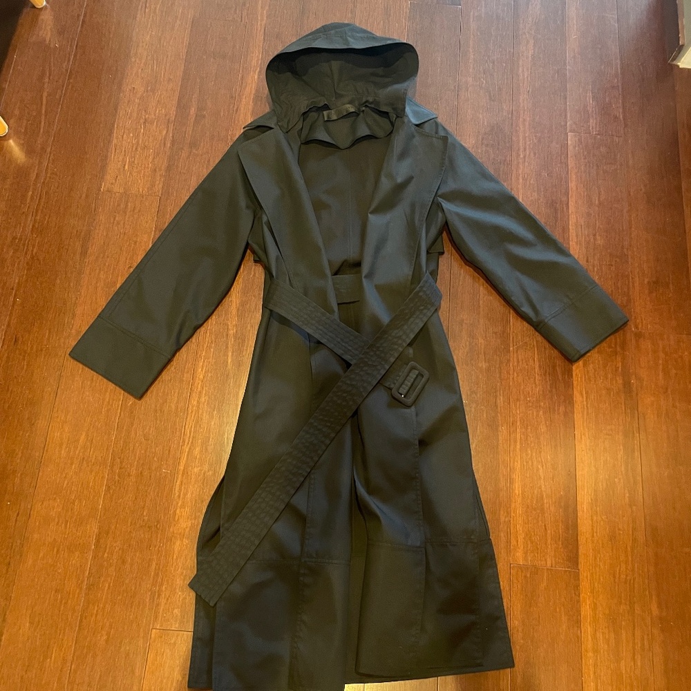 Jenni Kayne - Black Hooded Trench Coat